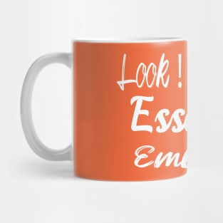 Funny Essential Employee Meme Quoted Tee - Important Essential Worker T-Shirt for Social Distancing for the in the Office and Workplace Mug